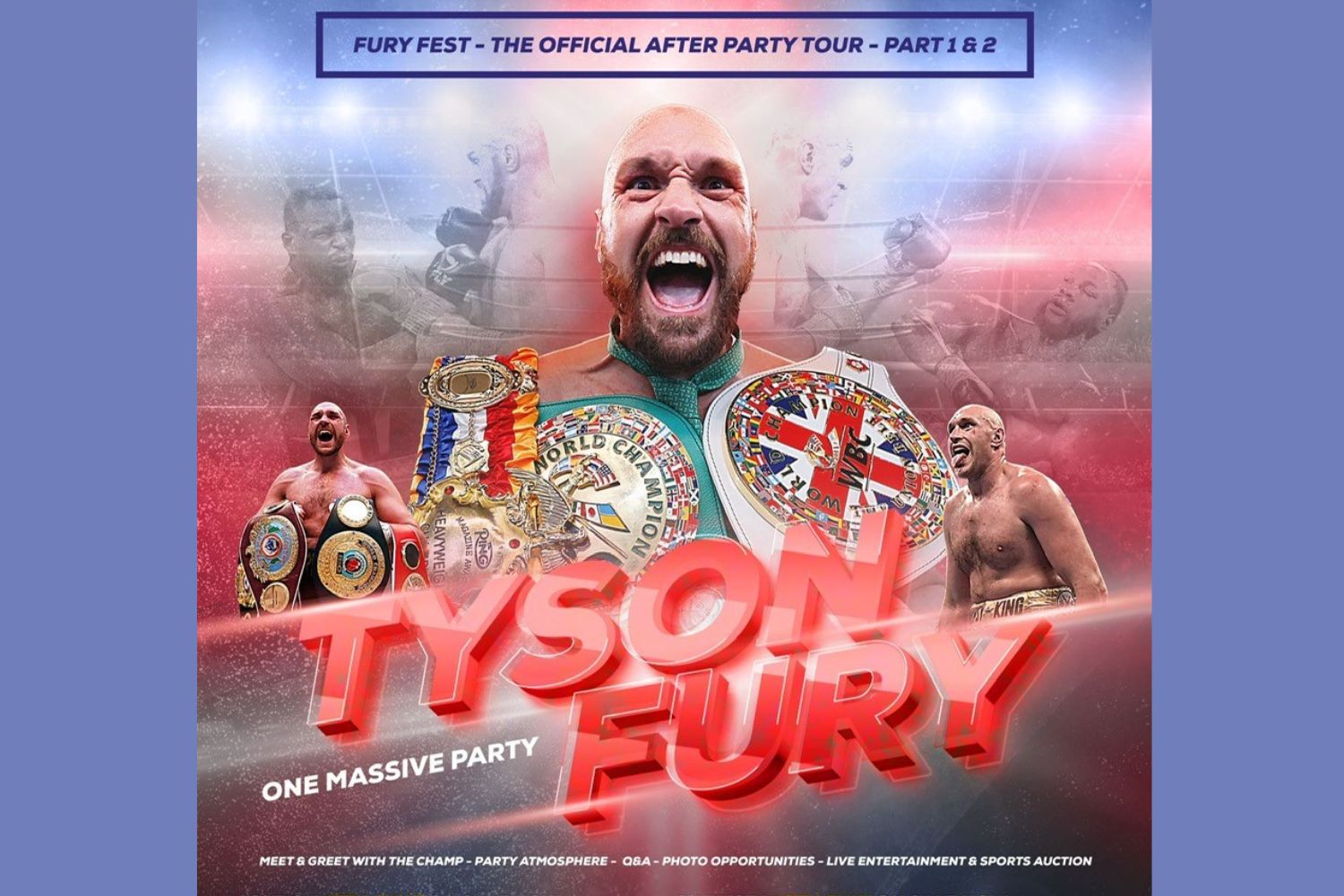 tyson fury the after party tour glasgow