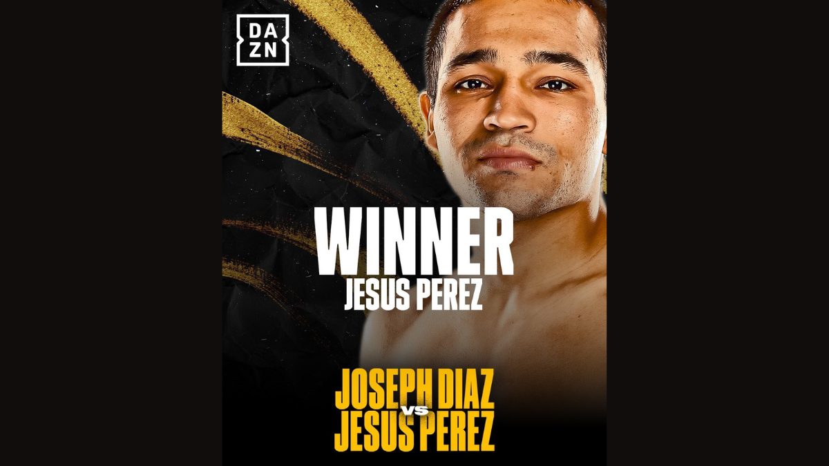 JoJo Diaz suffers shock defeat to Jesus Perez