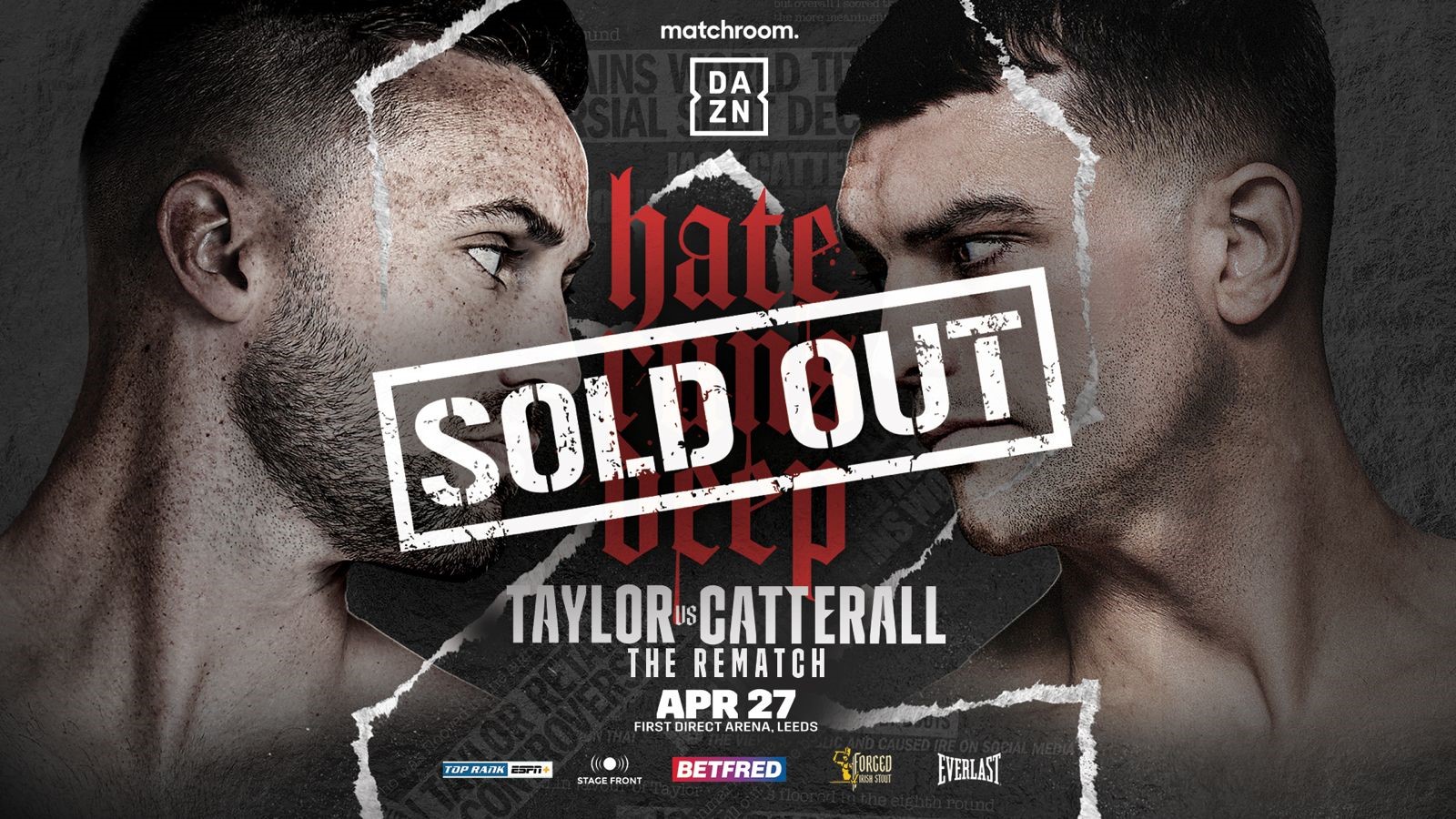 josh taylor vs jack catterall sold out