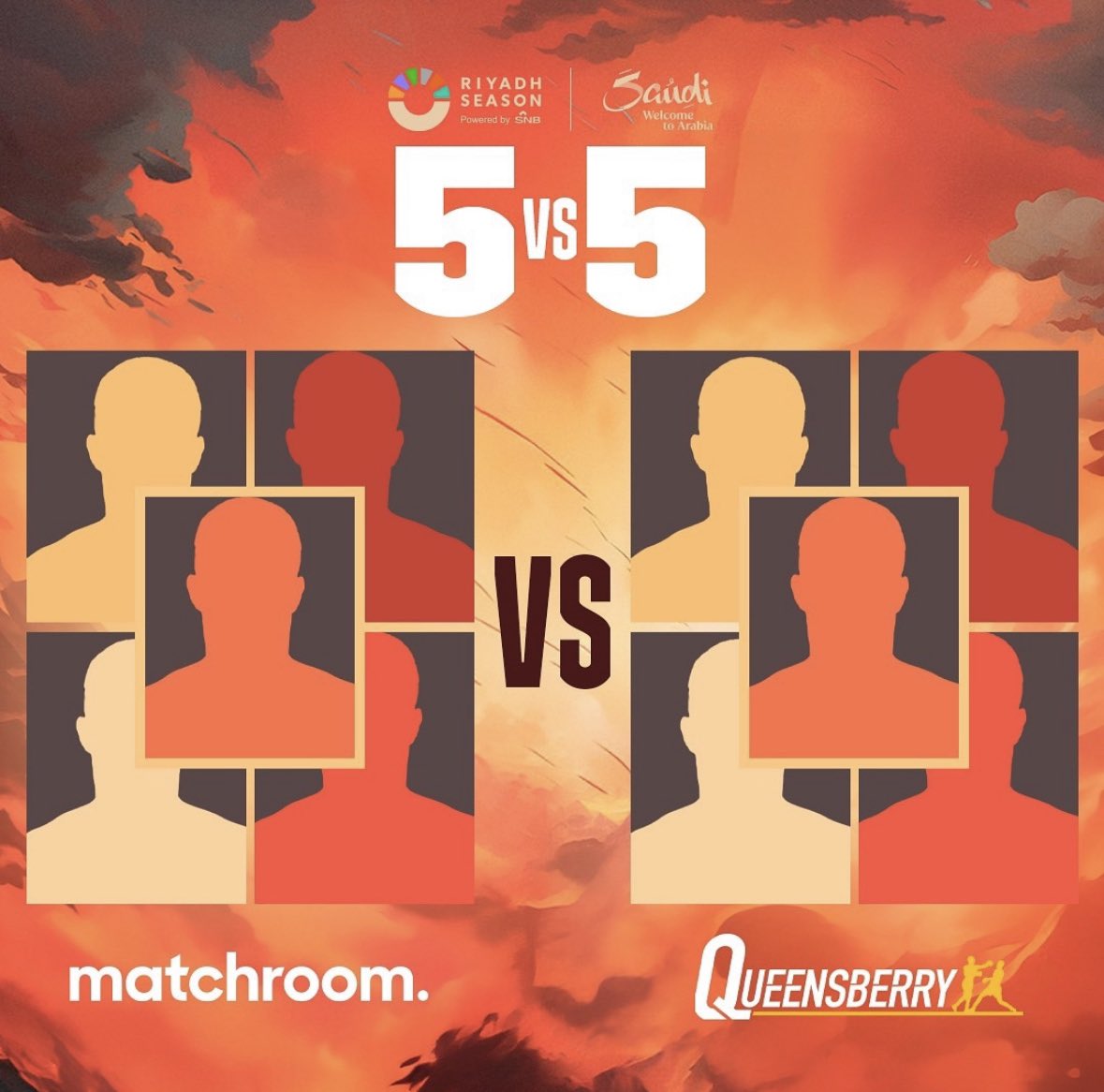 Matchroom vs Queensberry 5 on 5