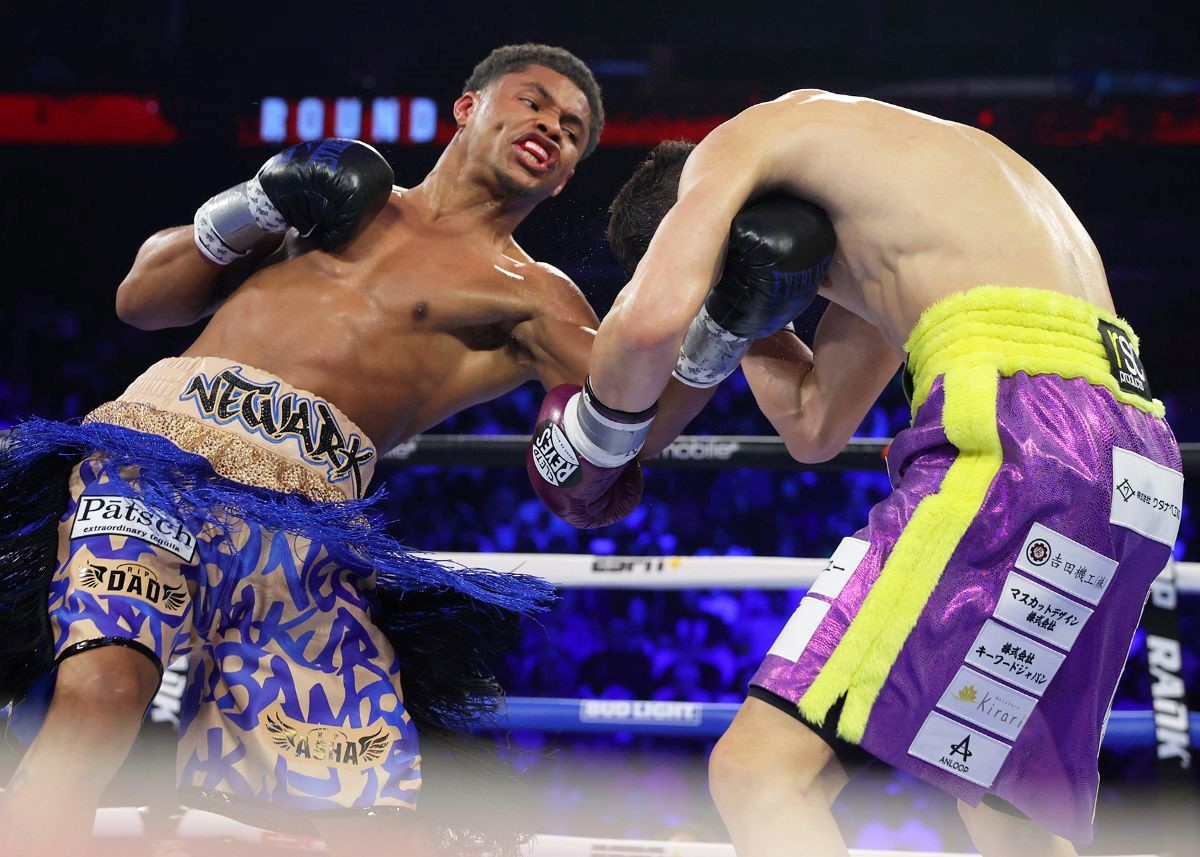 Shakur Stevenson called out by unbeaten American fighter