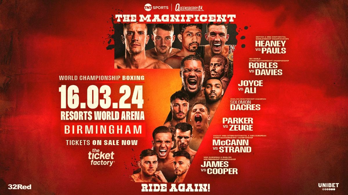 Major title fight officially confirmed for Frank Warren event in Birmingham