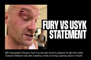 Tyson Fury vs Oleksandr Usyk postponed