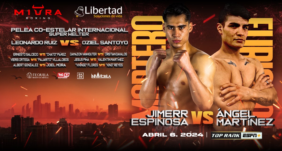 Jimerr Espinosa vs Angel Martinez Junior