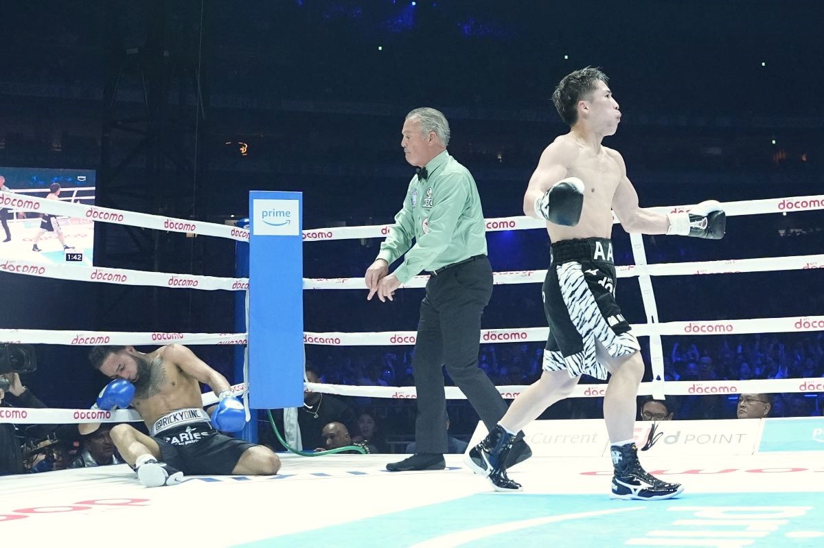 maoya inoue luis nery knockdown knockout fight