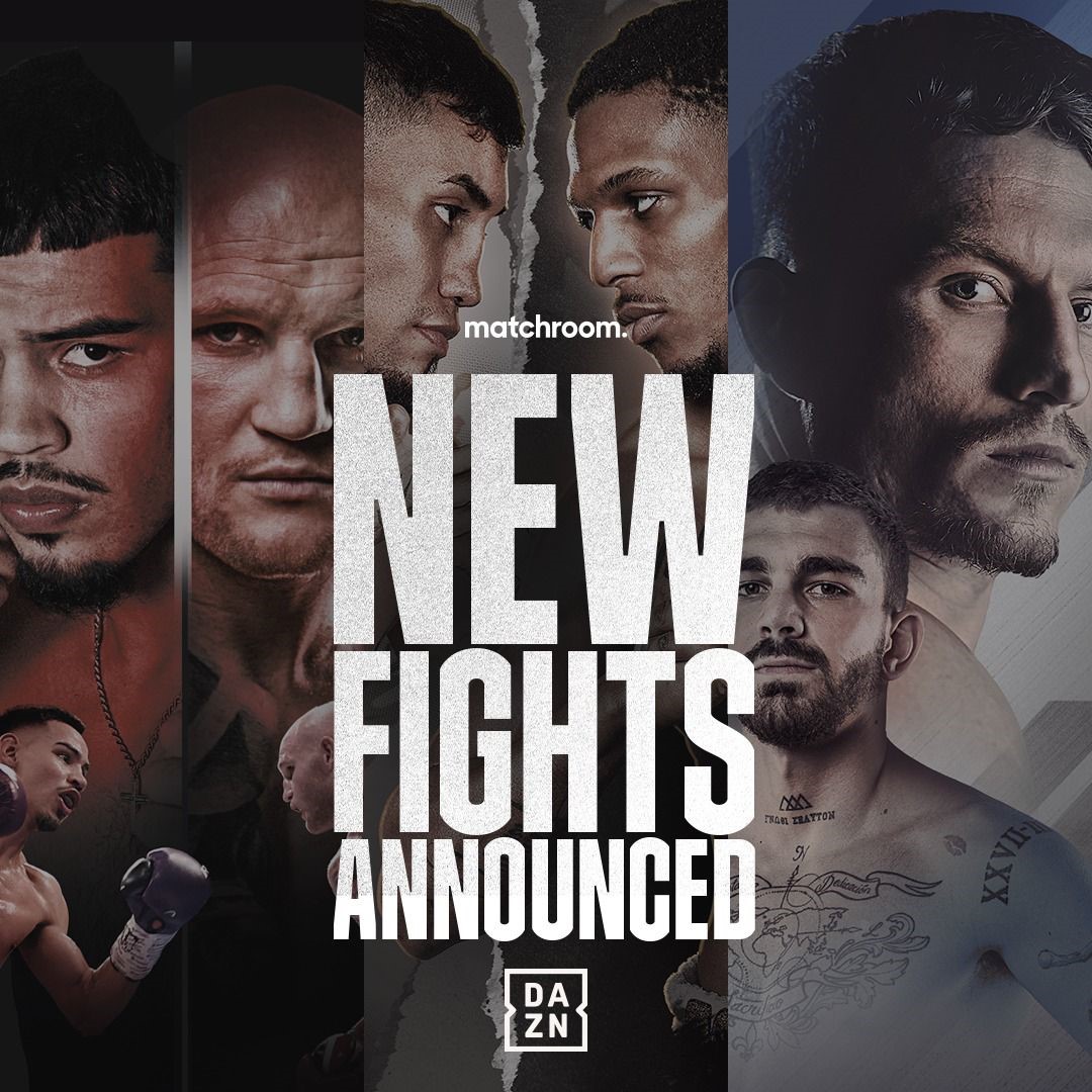 Matchroom Boxing new DAZN fights