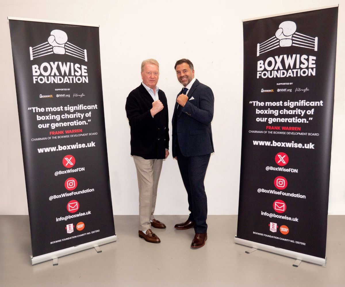 frank warren boxwise charity £1million