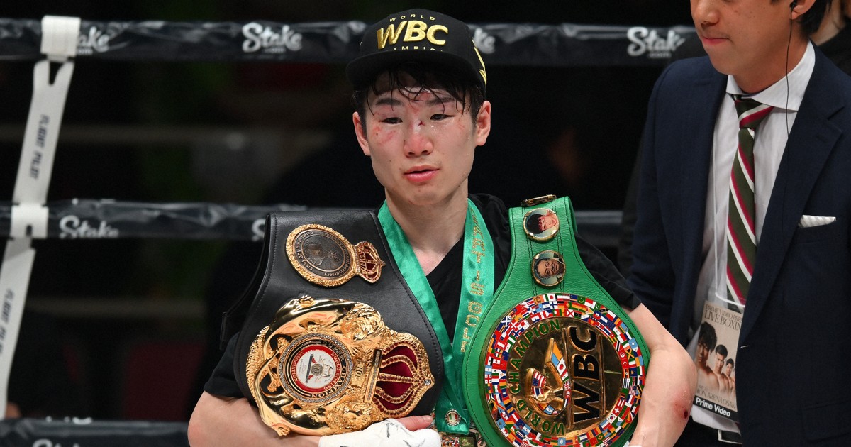 kenshiro teraji wbc wba light flyweight titles champion