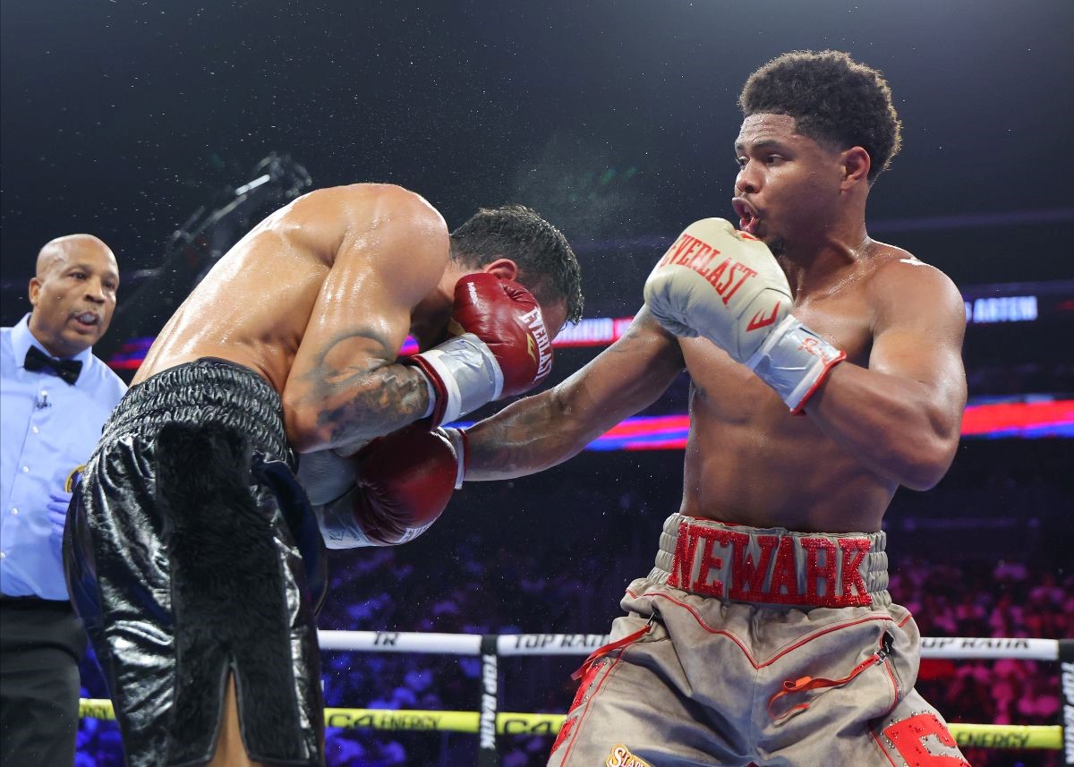 shakur stevenson vs artem harutyunyan fight