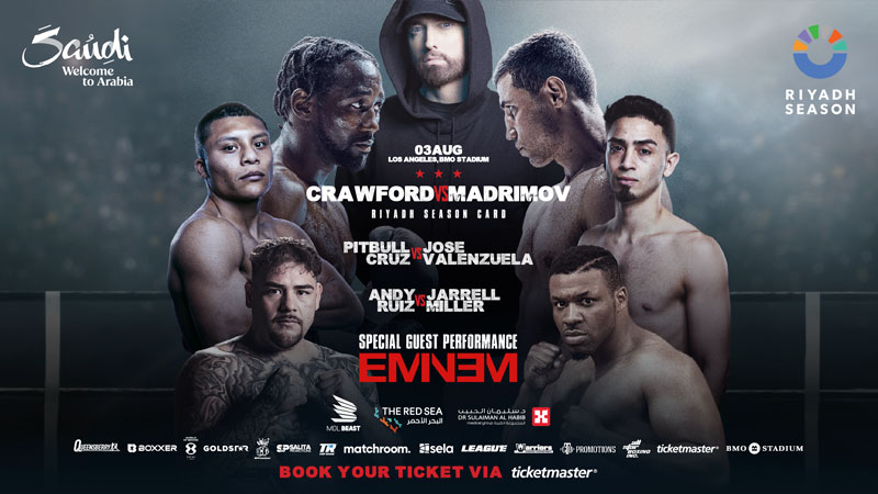 eminem terence crawford vs israil madrimov riyadh season card la america ringwalks