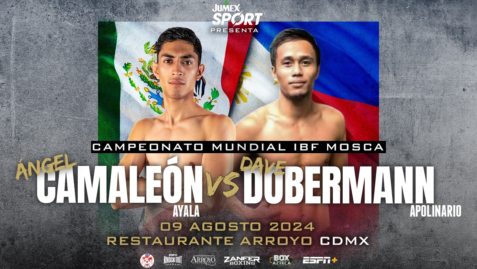 angel ayala vs dave apolinario ibf flyweight title