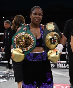 caroline dubois ibo wbc interim world lightweight titles