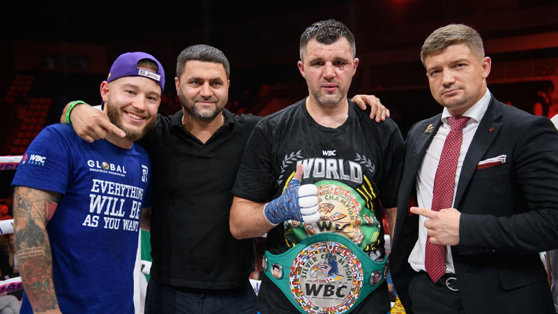 Serhiy Radchenko crowned WBC Silver bridgerweight champion