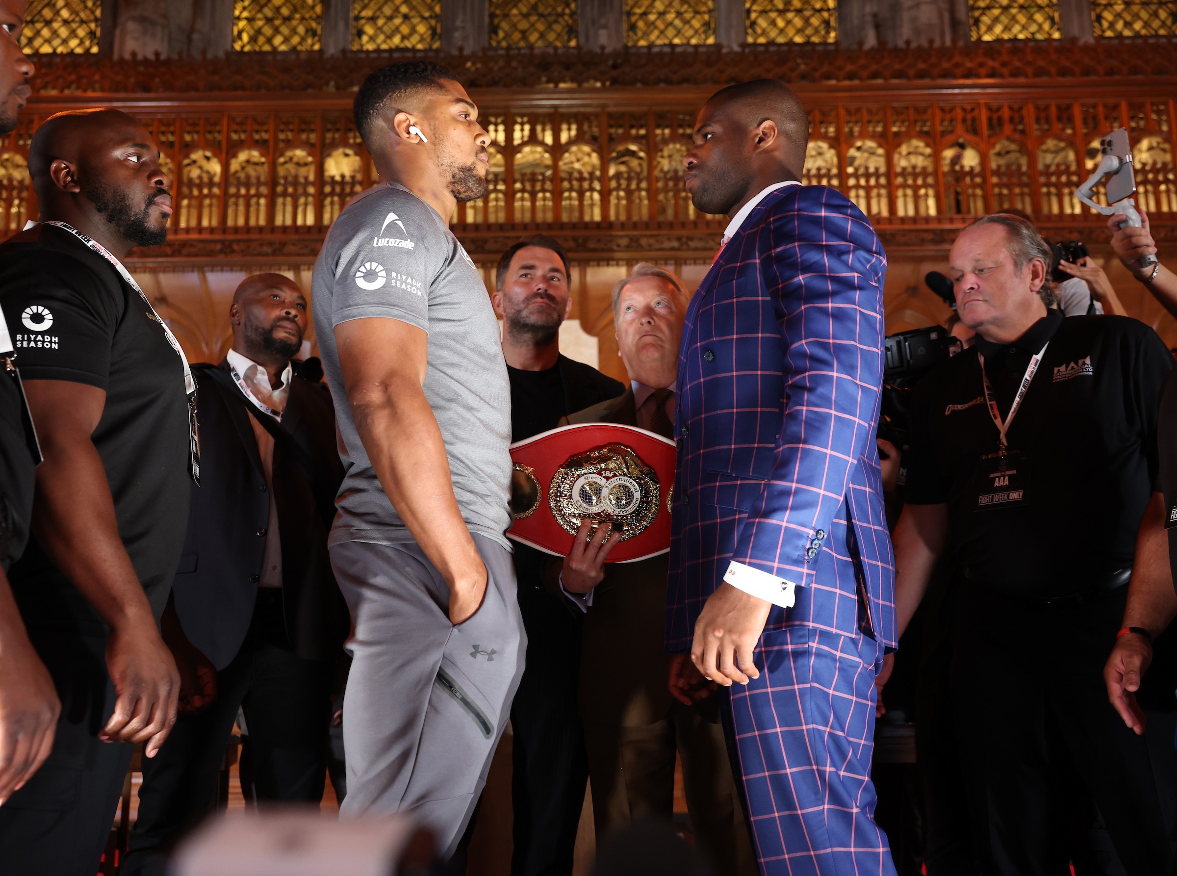 Anthony Joshua promises to get Daniel Dubois back for that infamous sparring session