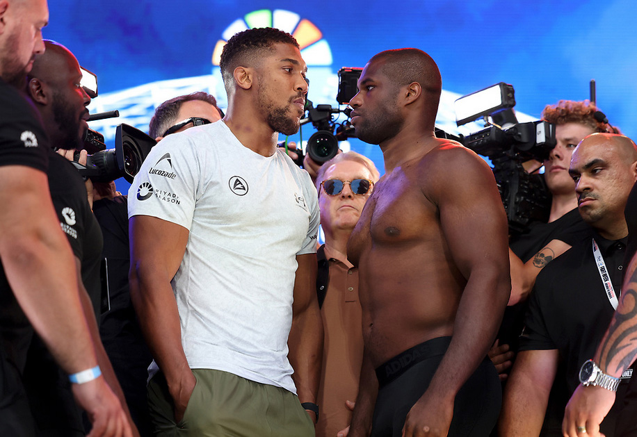 Anthony Joshua vs Daniel Dubois weights, running order and ringwalk times