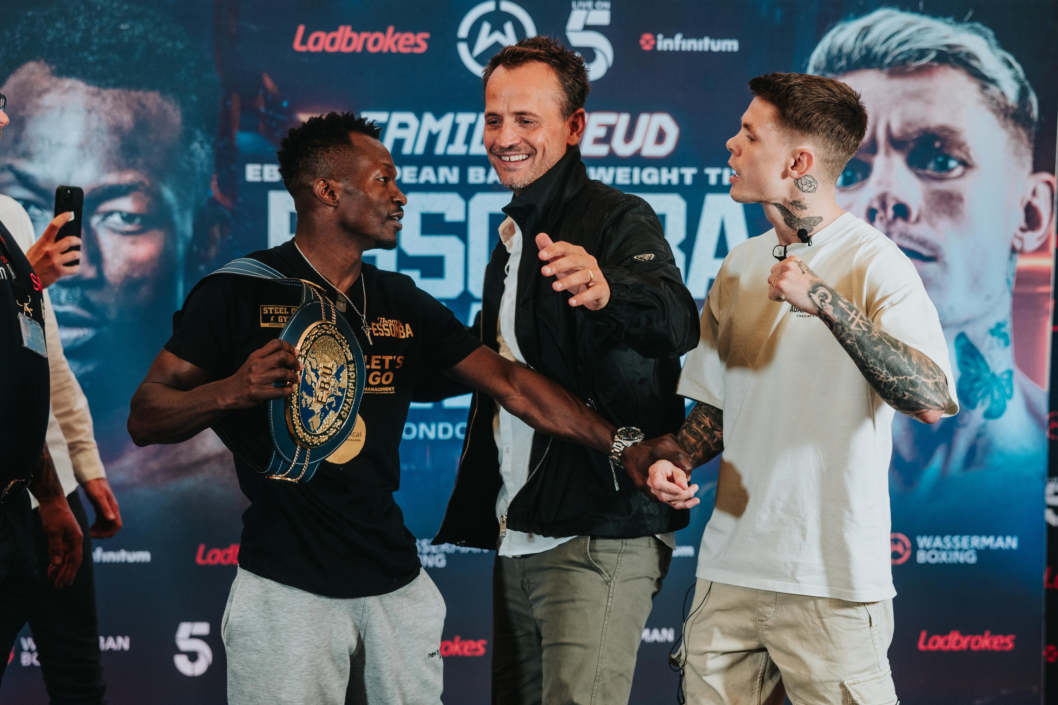 Charlie Edwards and Thomas Essomba involved in heated exchange