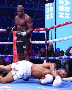 dubois knocks out kos joshua