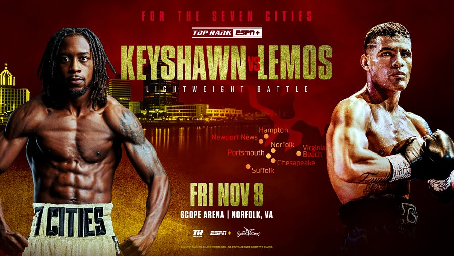 Keyshawn Davis wants to continue Pernell Whitaker's legacy against Gustavo Lemos in homecoming