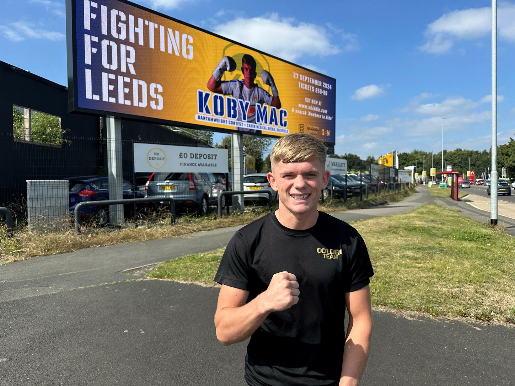 Unbeaten bantamweight Koby McNamara gets some heavyweight backing ahead of next fight