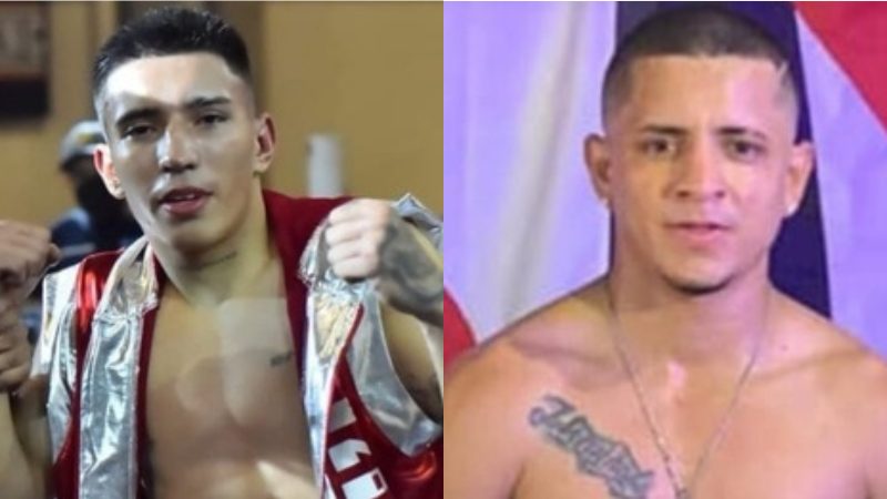 Jose Andres Teran battles Yehison Cuello on September 21 in Mexico