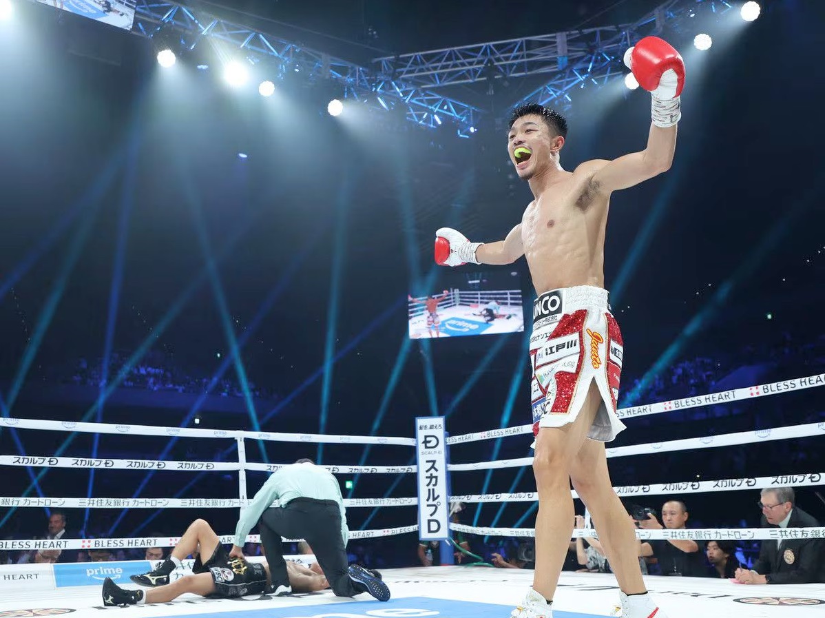 Junto Nakatani retains WBC bantamweight crown with sixth-round KO over Tai Petch Sor Chitpattna