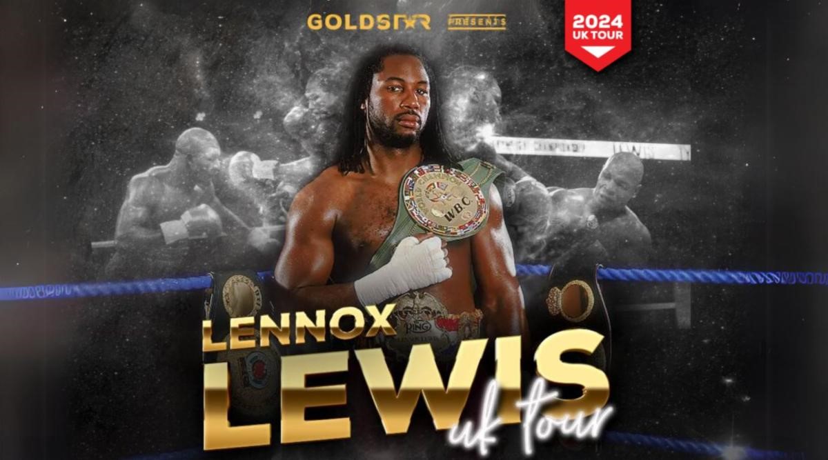 British boxing legend Lennox Lewis announces UK tour