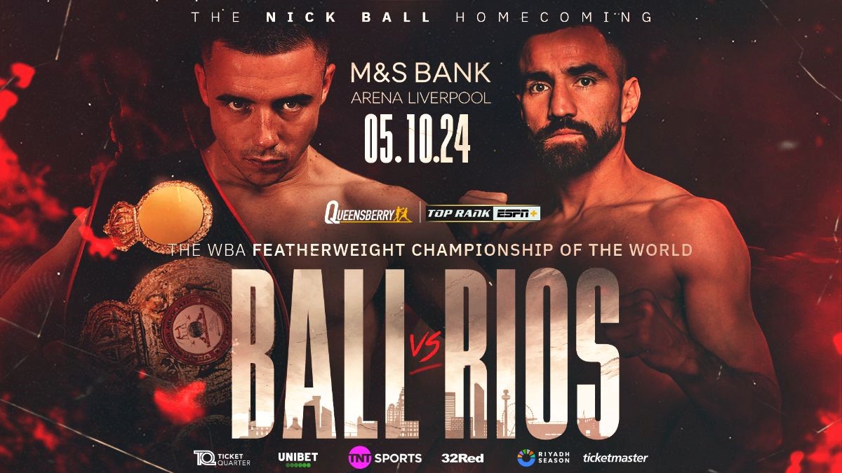 How to watch Nick Ball vs Ronny Rios