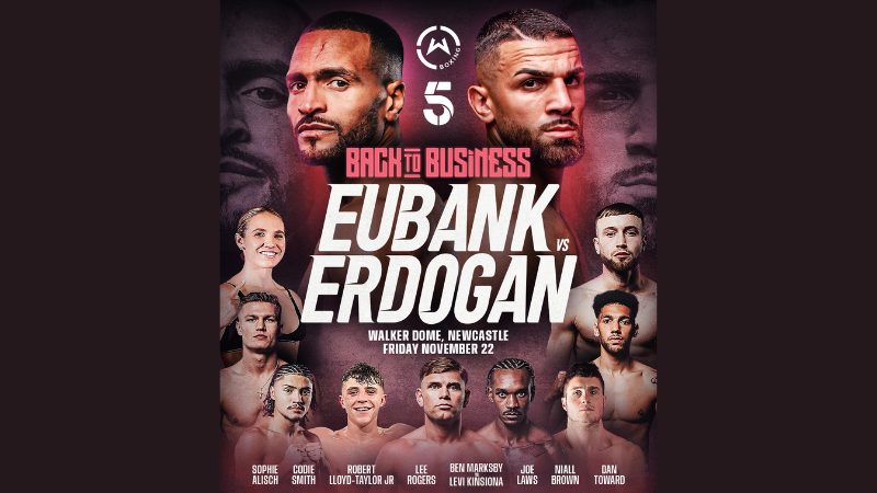 Harlem Eubank vs Nurali Erdogan rearranged for November 22