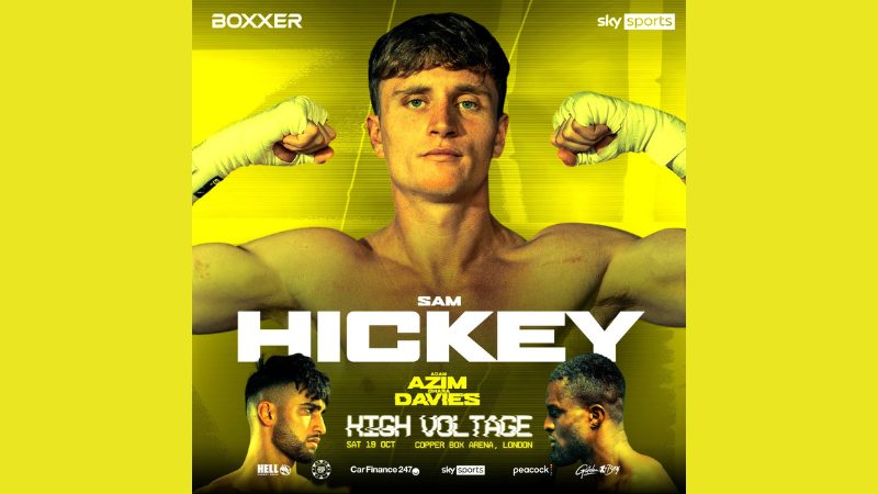 Commonwealth gold medallist Sam Hickey to make pro debut on Adam Azim-Ohara Davies card