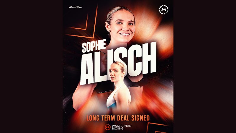 Sophie Alisch extends contracts with Wasserman Boxing ahead of next fight in Bolton