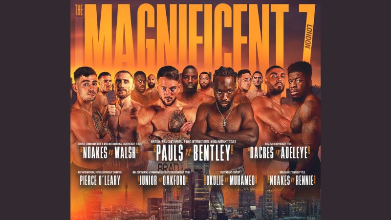 Denzel Bentley vs Brad Pauls headlines Magnificent Seven Wembley show