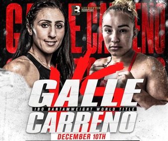 Unbeaten Canadian Amanda Galle defends IBO World bantamweight title to Niorkis Carreno