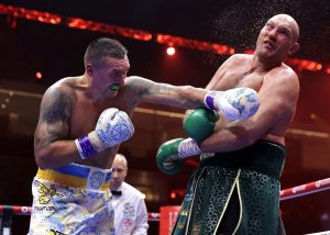 usyk fury round nine knockdown