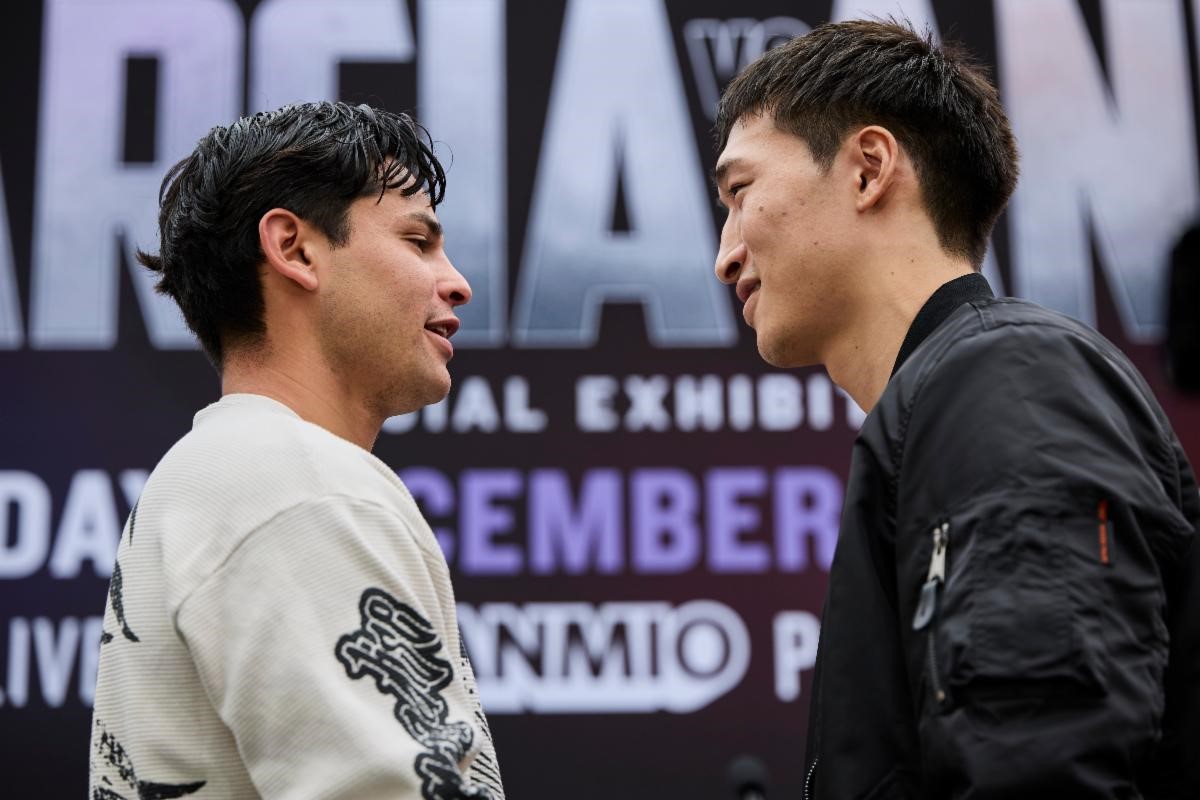 Ryan Garcia aims to teach Rukiya Anpo a lesson for tying to knock out Manny Pacquiao