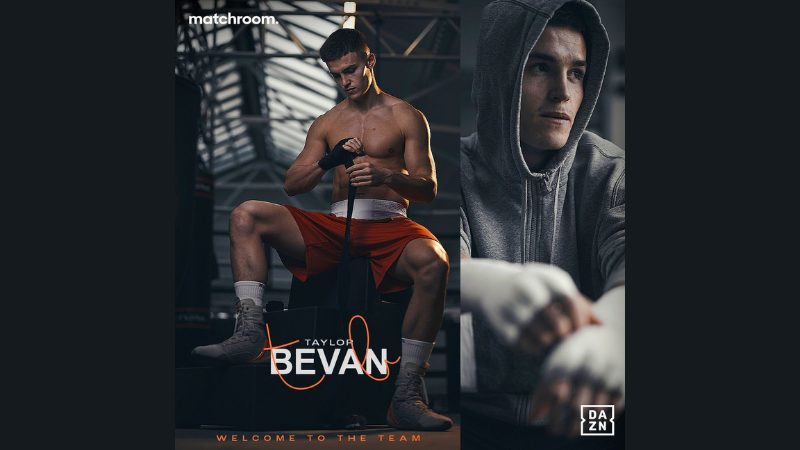 Commonwealth Games silver medallist Taylor Bevan turns pro with Matchroom