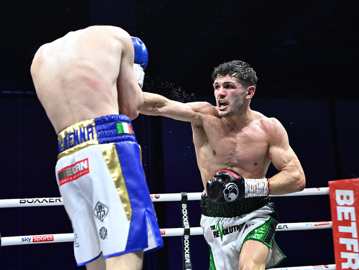 Lee Cutler drops Stephen McKenna twice to win WBC International Silver super-welterweight title