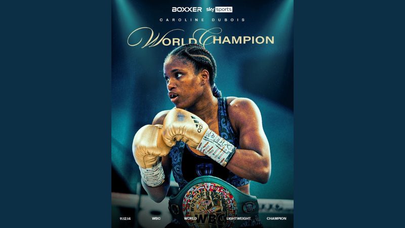 Caroline Dubois crowned World lightweight champion at the WBC’s annual convention in Hamburg