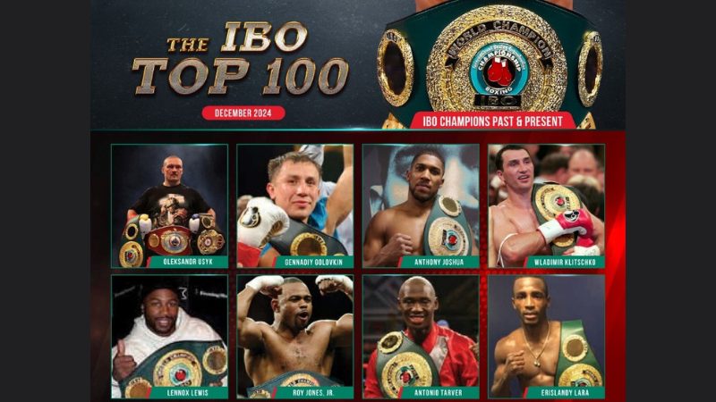 The IBO Top 10 World Rankings - December 2024